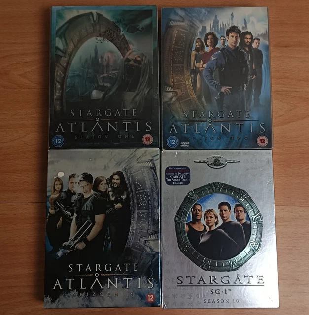 STARGATE ATLANTIS SEASONS 1-5 £89.99 - PicClick UK