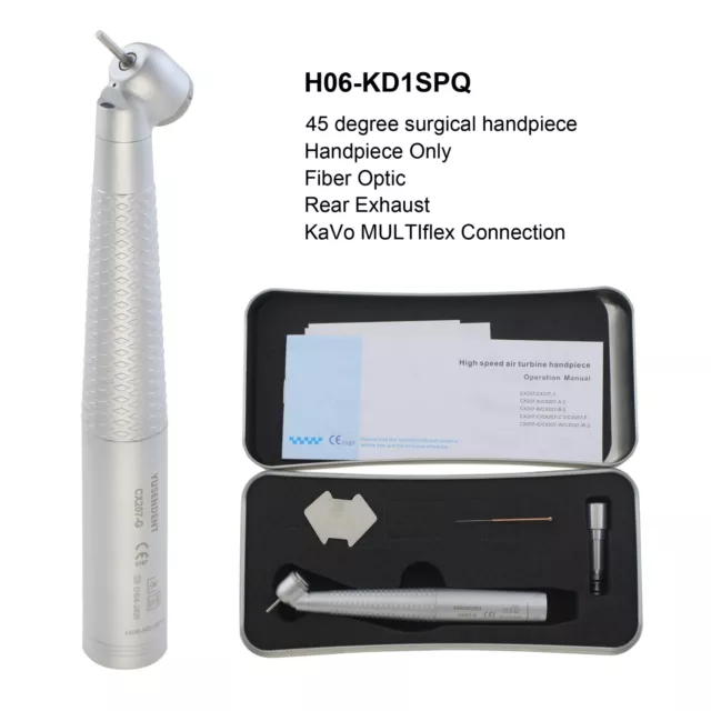 COXO Dental Surgical Handpiece 45° Angle KaVo MULTIflex Fiber Optic 4 Hole 6 Pin 2