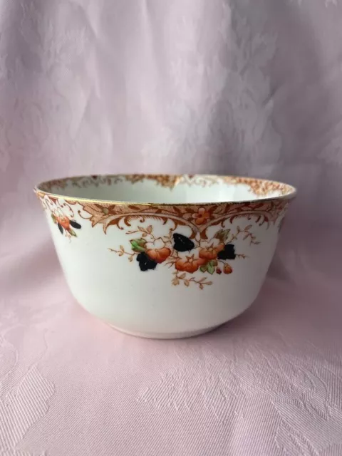 vintage gladstone china made in england imari style sugar bowl ✅ 1207