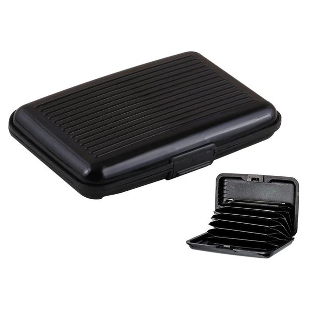 Porte Carte Bancaire Metallique Pour Homme Slim Porte-Cartes Sécurisé