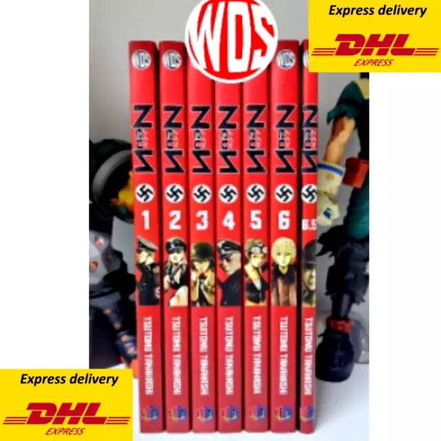 New NeuN Manga English Set Vol 1-6.5 (end) by Tsutomu Takahashi Comic - Fast DHL