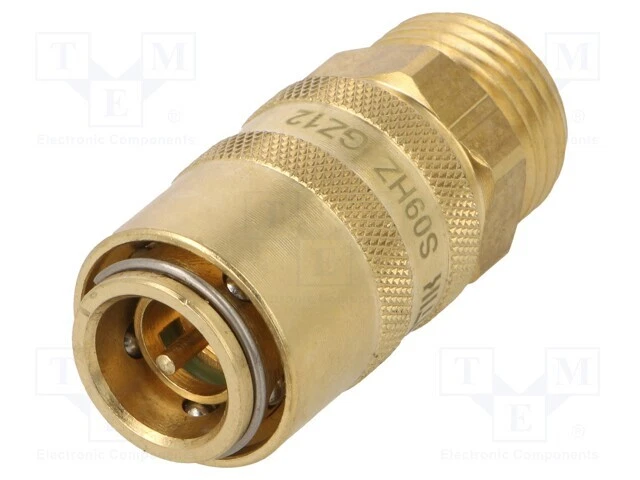 Quick connection coupling S09HZ GZ12 /E1US