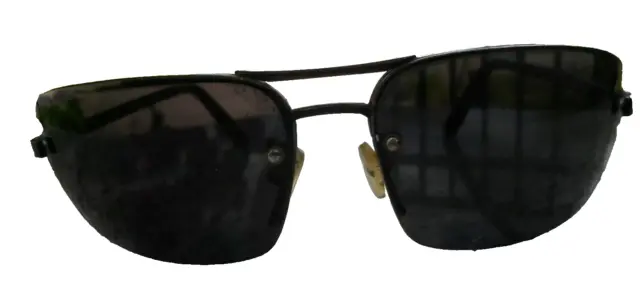 Men's Sunglasses 1990s Matrix Style Black Retro VPI 1024 Metal Frames