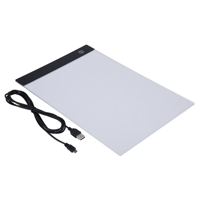 Plantilla de luz LED USB A4 caja de luz tablero de dibujo NUEVO