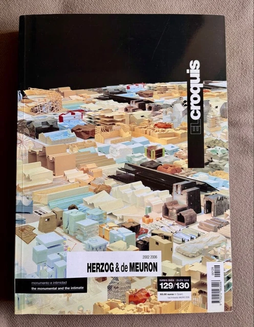 EL CROQUIS 1981-2000 Herzog & De Meuron - Hardback (English