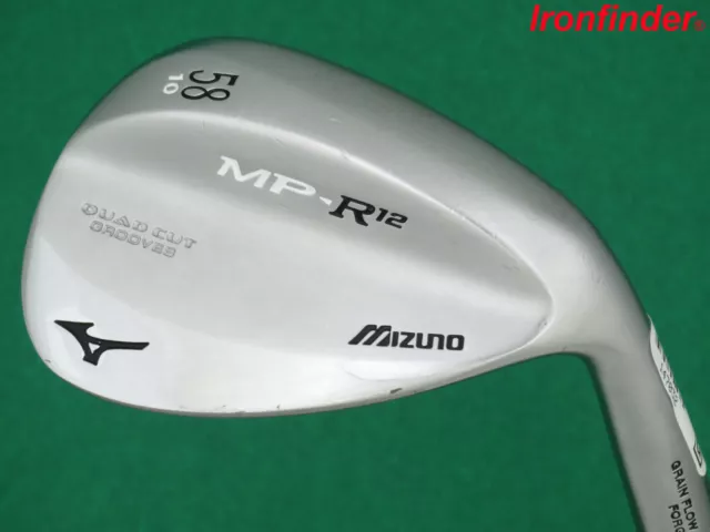 Mizuno MP-R12 Quad Cut Grooves 58 10 Lob Wedge Steel DG Spinner Shaft Mens Right