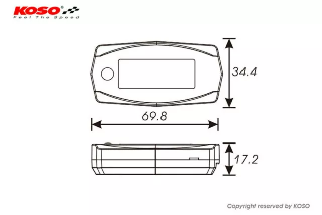 Compte-Tours pour Khaldi Mini 4 Tr / Min 3