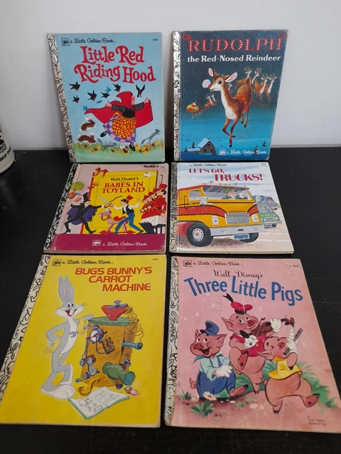 Vintage A Little Golden Books Lot