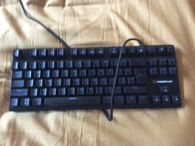 gaming keyboard [USED] Blue switches for mac os windows 98 windows 7 windows 10