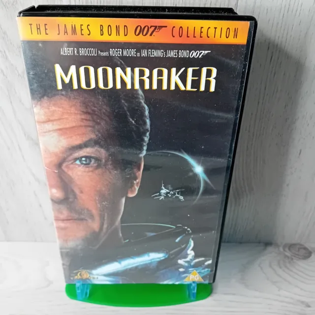JAMES BOND 007 Moonraker Vhs Tape - Rare Retro Movie £4.79 - PicClick UK