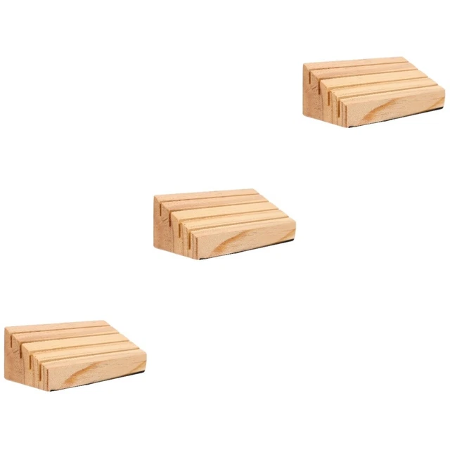 4 Rastrelliere In Legno Per Mahjong E Domino - 19x2.3cm, Per Giochi Da Tavolo E Decorazione - Foto 4