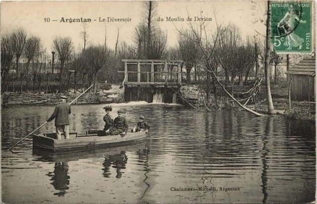 CPA ARGENTAN-Le Déversoir du Moulin de Dorion (29508)