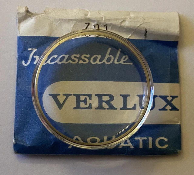 Verre Montre Verlux Metalbloc Verre De Montre VERLUX METALBLOC - Bague Acier, Diamètre 312, Pour Montres Bague Acier Montre