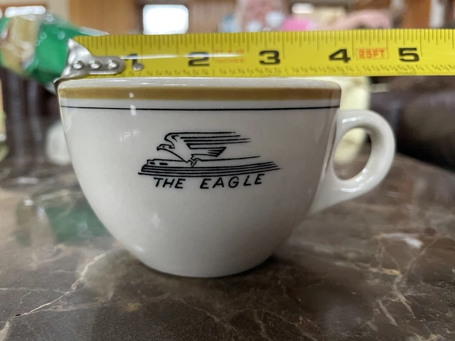 Vintage Missouri Pacific Lines Railroad Syracuse China The Eagle 7