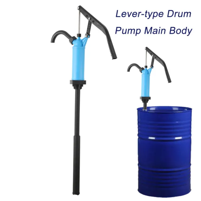 55 Gal Adjustable Lever Action Drum Barrel Pump to Transfer Liquids Fuel Diesel