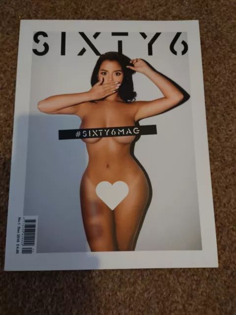 Sixty6 Issue No.1 Dec 2016 - Studio 66 TV Glamour Magazine - Very Rare