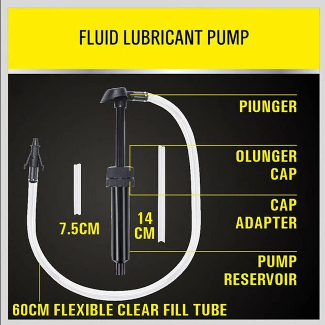 Pompe de transfert d'huile - pompe bouteille gallon noir liquide - transmission,