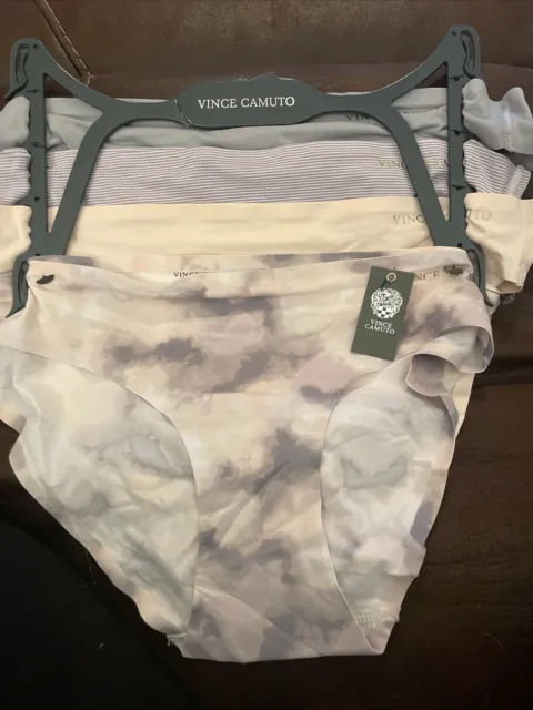 Vince Camuto ~ Womens No Show Bikini Underwear Panties Nylon Blend