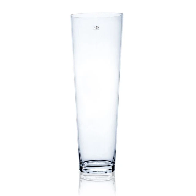 CIELO Bodenvase Aus Glas – Elegant, Konisch & Handgefertigt
