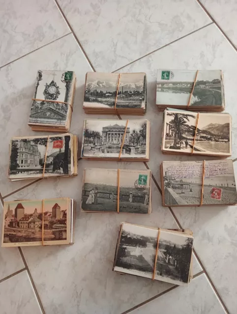 Lot 1000 Cartes Postales Anciennes FRANCE