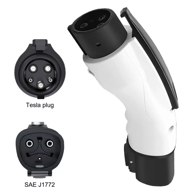 Tesla to J1772 Charging Adapter for PHEVs And EVs Max 60A 250V Electric Vehicle