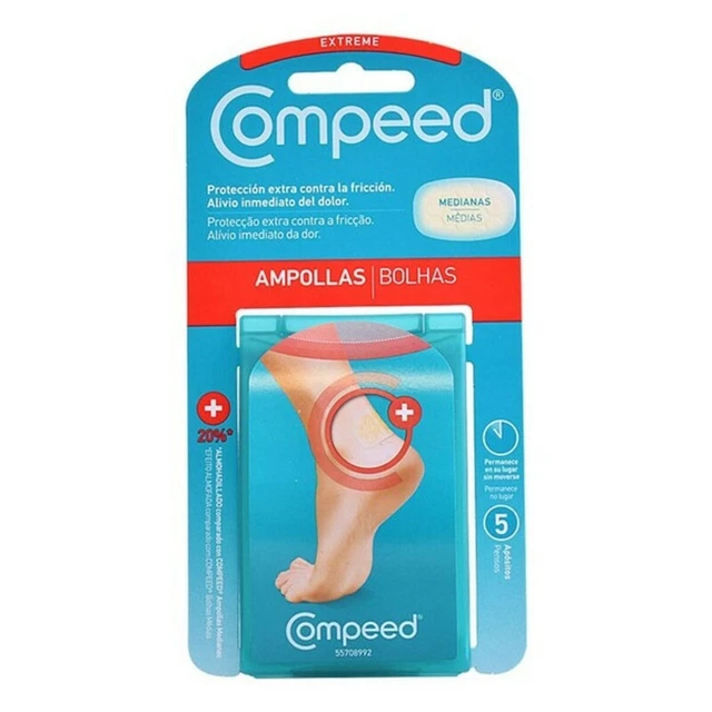 ANTI-BLISTERS FOR FEET Extreme Compeed Ampollas [5 uds] £29.22 ...