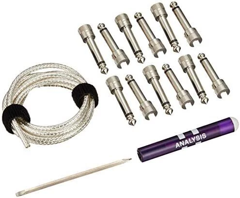 ANALYSIS PLUS Anna No solder required TS connector Patch cable kit 6 Cable set
