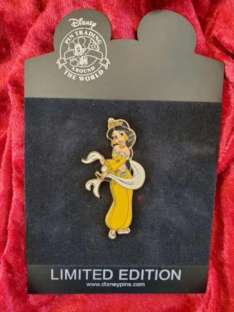 Disney Shopping Gold PRINCESS JASMINE Aladdin LE 100 Pin