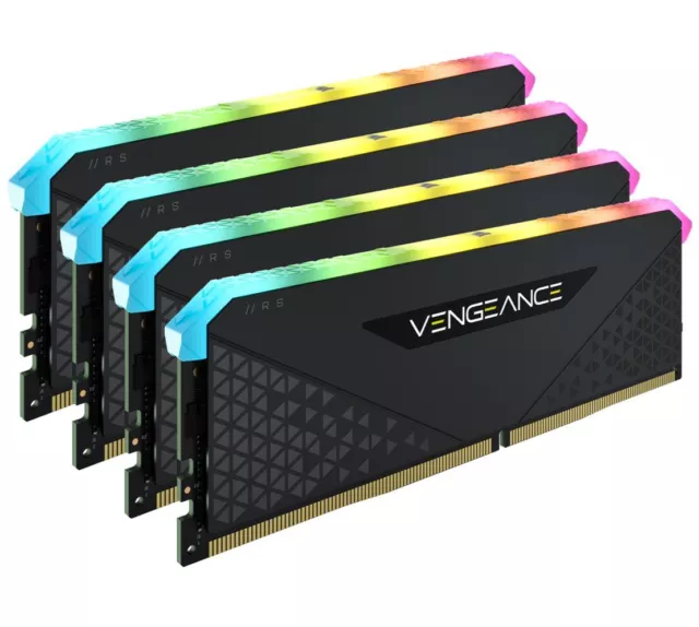 (LS) Corsair Vengeance RGB RS 32GB (4x8GB) DDR4 3600MHz C18 18-22-22-42 Black He