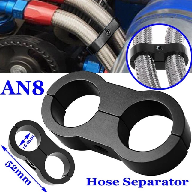 Hot Sale Clamp Hose Separator 8-AN AN8 Adapter52mm Long Aluminum Alloy