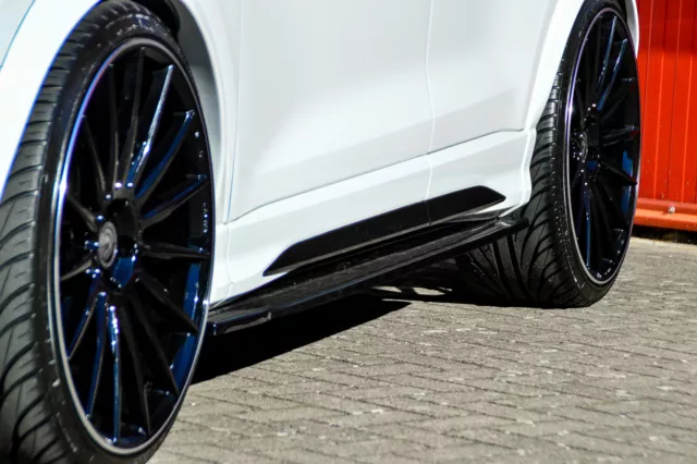 CUP Seitenschweller Satz Sideskirt aus ABS passend für Audi Q3 F3 F3N mit S-Line