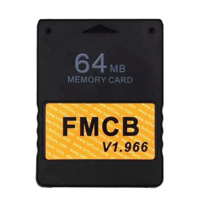 Free McBoot FMCB 1.966 Sony PlayStation2 PS2 64MB Memory Card / MAGIC GATE