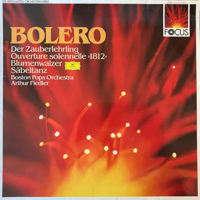 Bolero - Die Berühmten Orchesterwerke Arthur Fiedler, Boston Pops Orchestra LP