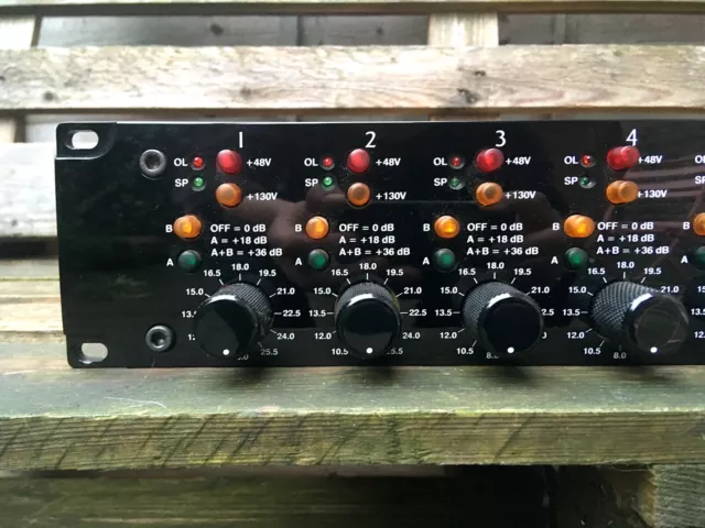Millennia Media HV-3D 8-Channel Mic/Line Best Preamp For Tracking Rare USA made 2