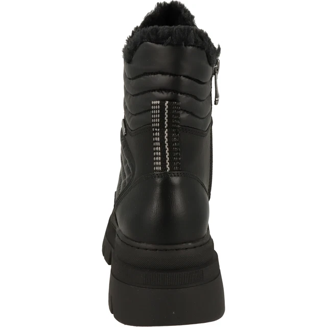 Marco Tozzi Chaussures Femmes Bottes D'Hiver Bottes Fourrées Tex 2-26289-41 Noir 3