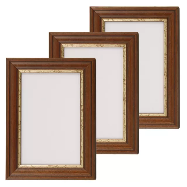 CORNICE CLASSICA IN Legno - Interno 50x70 cm. - Quadro Oro Passepartout EUR  74,00 - PicClick IT