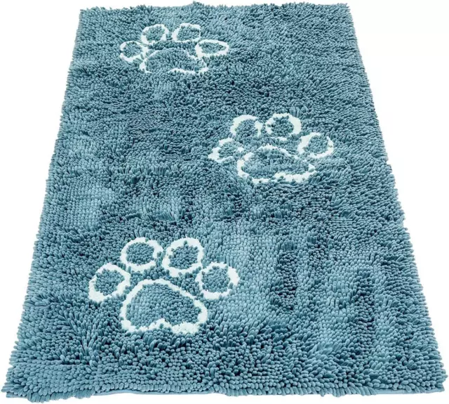 Dog Gone Smart Dirty Dog Microfiber Paw Doormat - Muddy Mats for Dogs - Super Ab