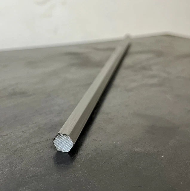 12L14 Steel Bar Stock 3/8" Hex x 12"
