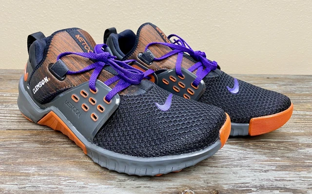 NIKE FREE X Metcon 2 Performance Sneakers Clemson Tigers CQ8150 001 Men s 8.5 120.00 PicClick