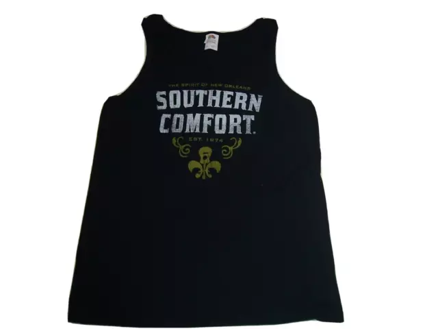 Southern Comfort Tank Top SM "Spirit of New Orleans Southern Comfort" Black