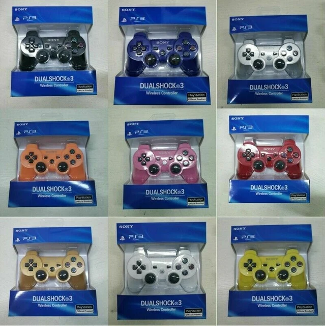 Manette PS3 DualShock 3 Noire Authentique Sony - Sans Fil, Neuve, Modèle CECHZC2J