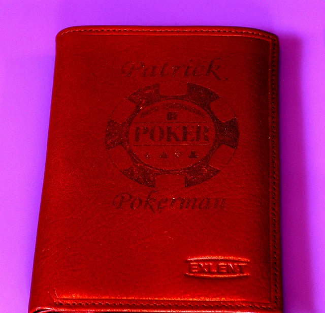 Portefeuille Cuir Vachette Gravé – Personnalisation Armoiries Portugal – Marque Elephant – Couleurs Variées