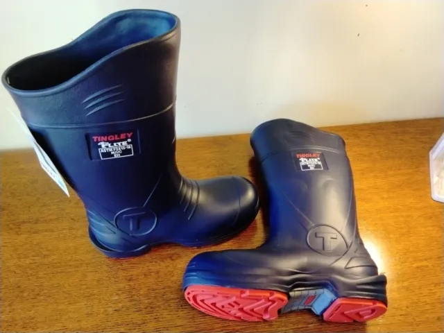 New Tingley 26256 Men's Composite Rubber Boot, Blue size 12 NEW NO BOX