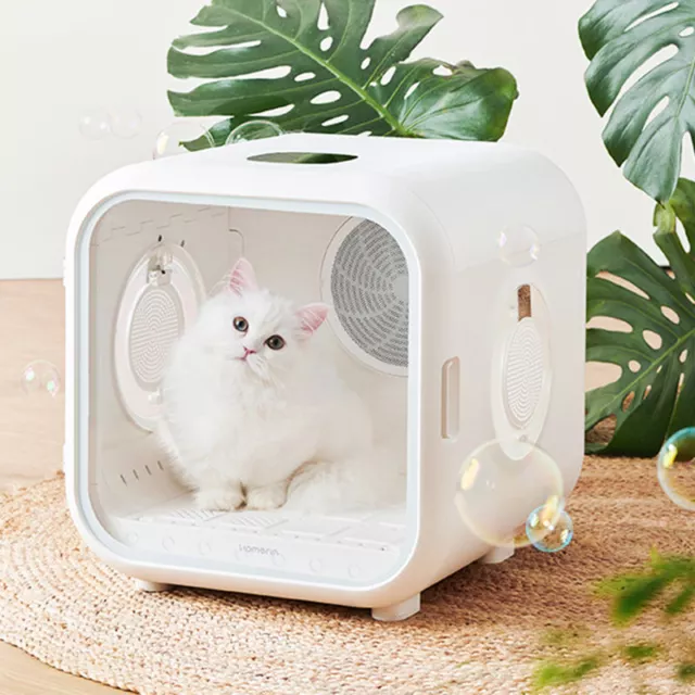 Secador de mascotas equipo sala seca máquina gabinete automático gato pequeño perro secadora