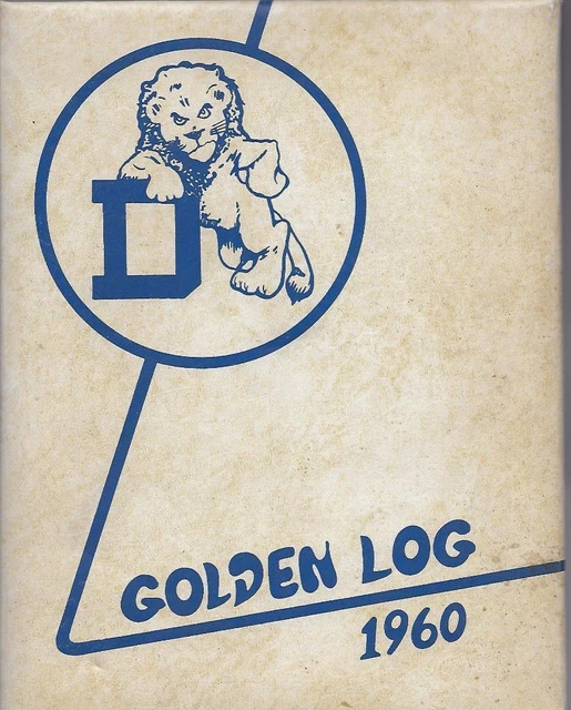 1960 DIGHTON HIGH School Yearbook, The Golden Log, Dighton