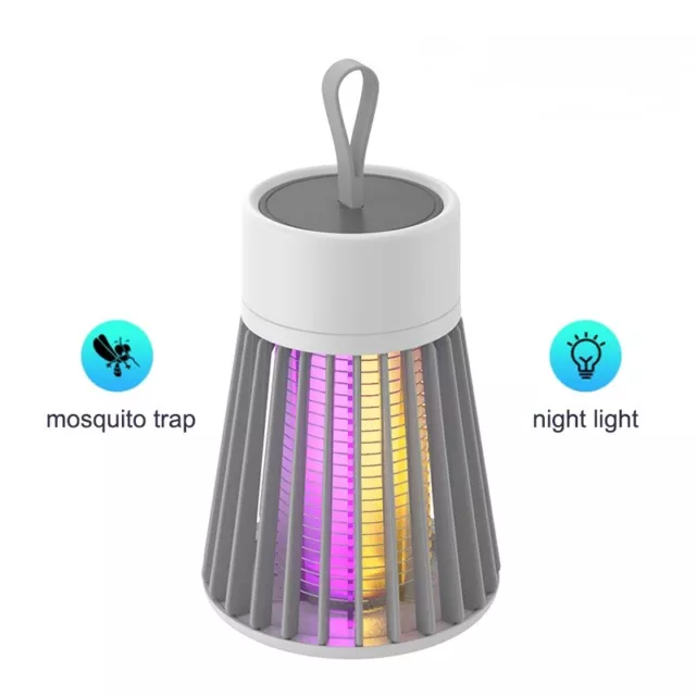 KATELUO USB Lampe anti-moustiques,Lampe Piège Moustique,UV Tue Mouches  Destructeur d' Insectes Electrique 5W,Pas Bruit,Pas Rayonnement. :  : Jardin