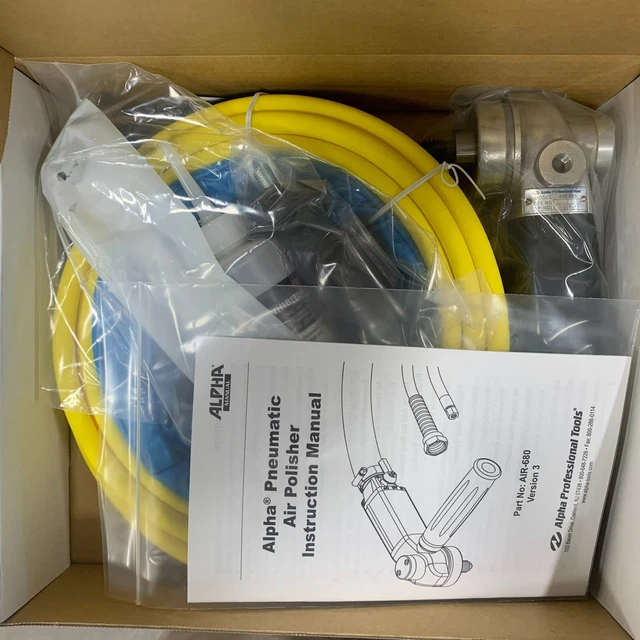 NEW Alpha Air-680 Pneumatic Polisher