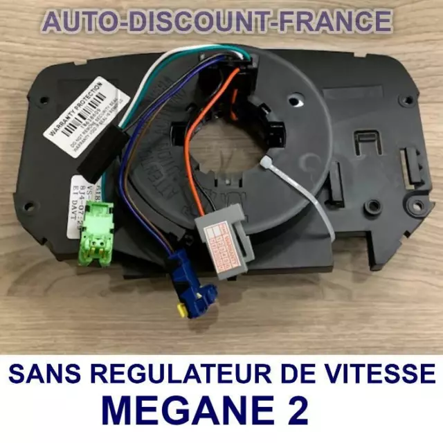 Contacteur tournant ressort capteur airbag commodo pour Renault MEGANE 2