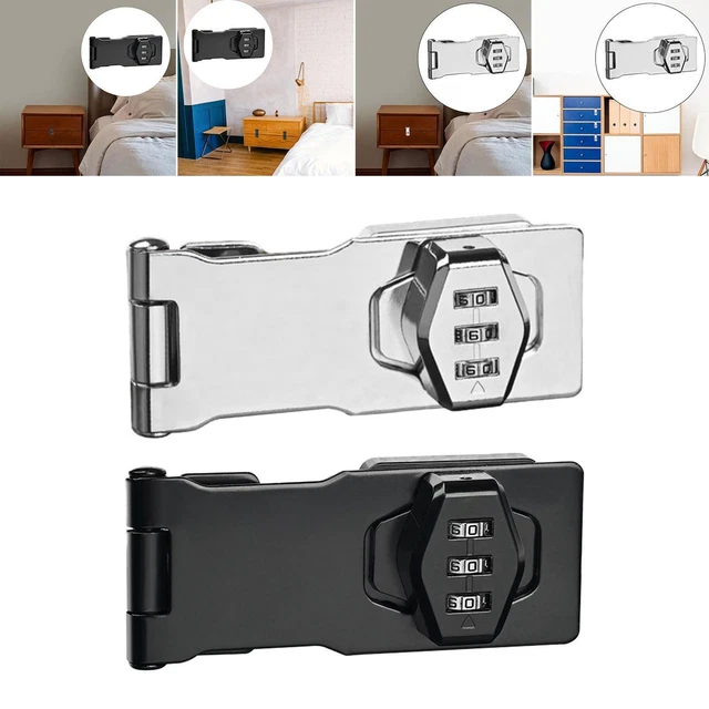Mechanical Password Lock Hasp Locks Keyless Mechanical Combination Door Lock for