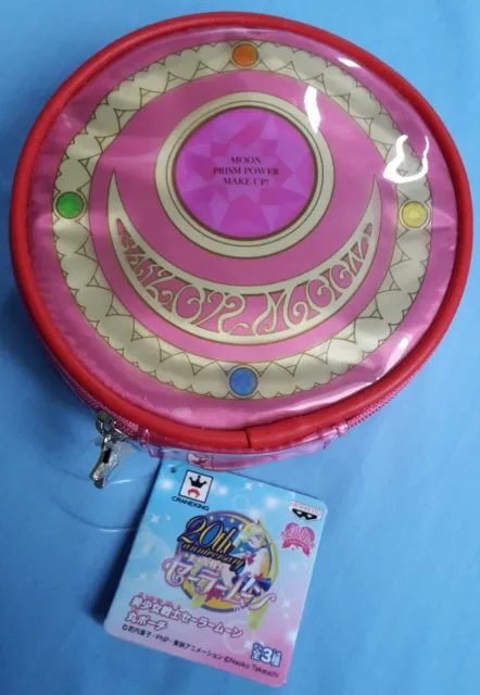 1 Sailor Moon 20th Anniversary Tasche Bag Pouch Banpresto 2014 Brosche Craneking